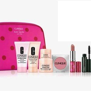 Clinique x Gift Kate Spade 7 Pc Delux Samples
